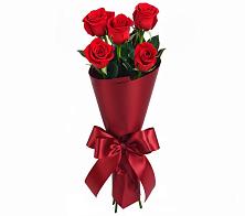 Букет 5 Красных роз Эдлесс Лав в Сонково