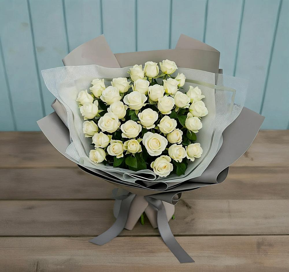 Букет Белоснежная нежность в Сонково