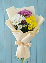 Букет цветов из:  Хризантемы #REPLACE_PRED# Сонково