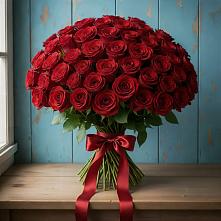 Букет Красные розы Блэк Меджик в Сонково