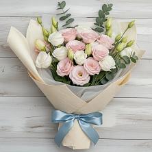 Букет цветов из:  Лизиантусы в Сонково