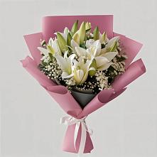Букет цветов из:  Лилии в Сонково
