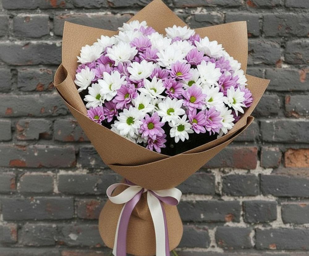 Букет цветов из: Хризантемы в Сонково