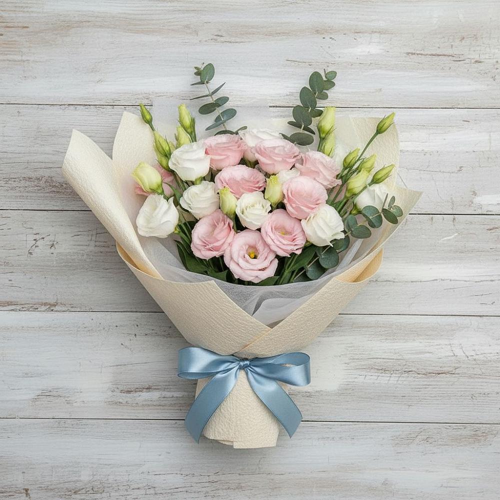 Букет цветов из: Лизиантусы в Сонково